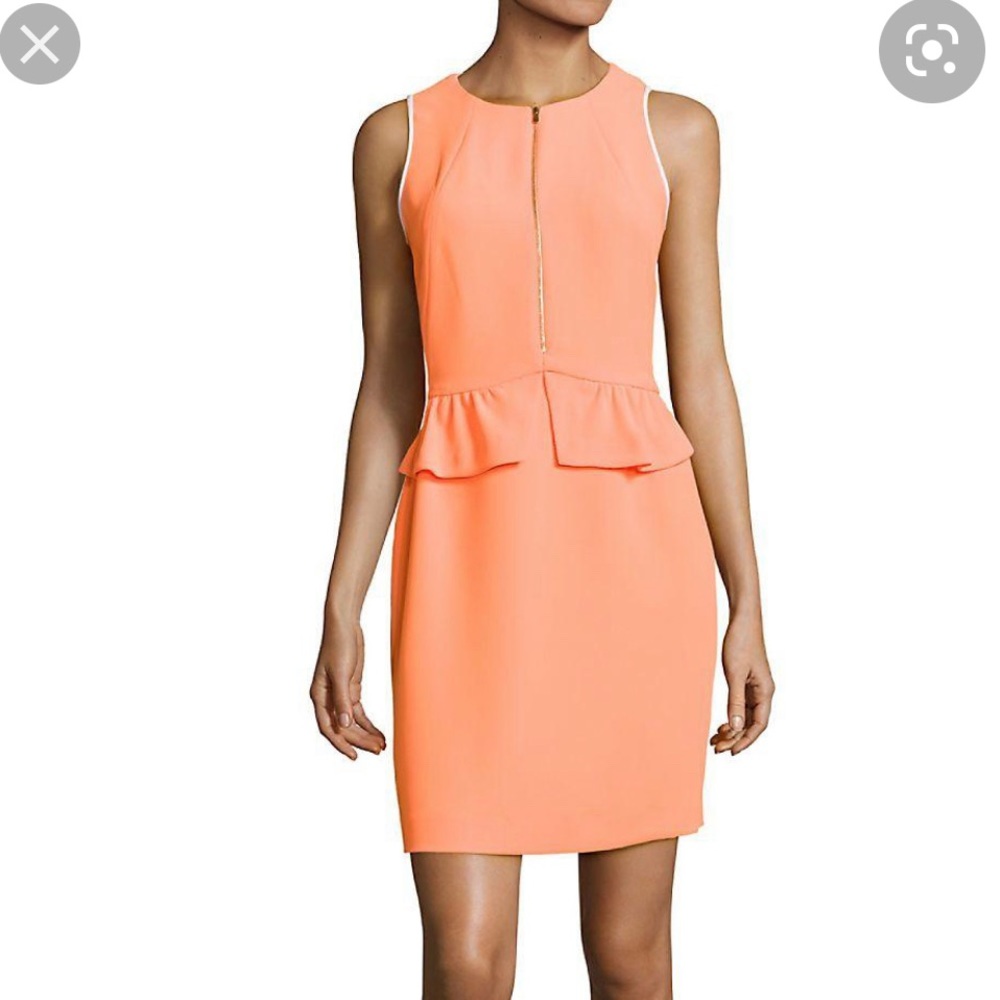 Sandro 1 S Ravageuse Peplum Ruffled Dress Sheath